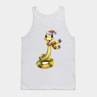 Cute Snake Drawing Tank Top